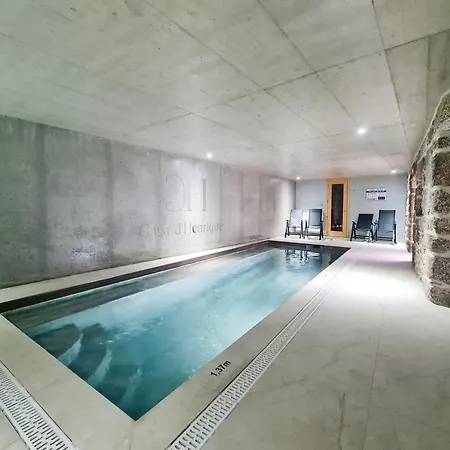 Casa D'henrique Retreat Pool And فييرا دو مينهو
